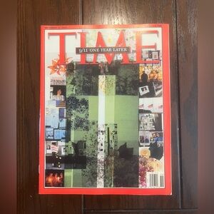 Time Magazine September 9, 2002 Vol.160 No.11 Issue
9/11 One Year Later Cover